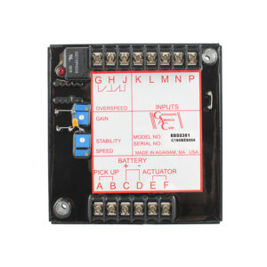 Gobernador de velocidad ESD2300S GAC para motores industriales