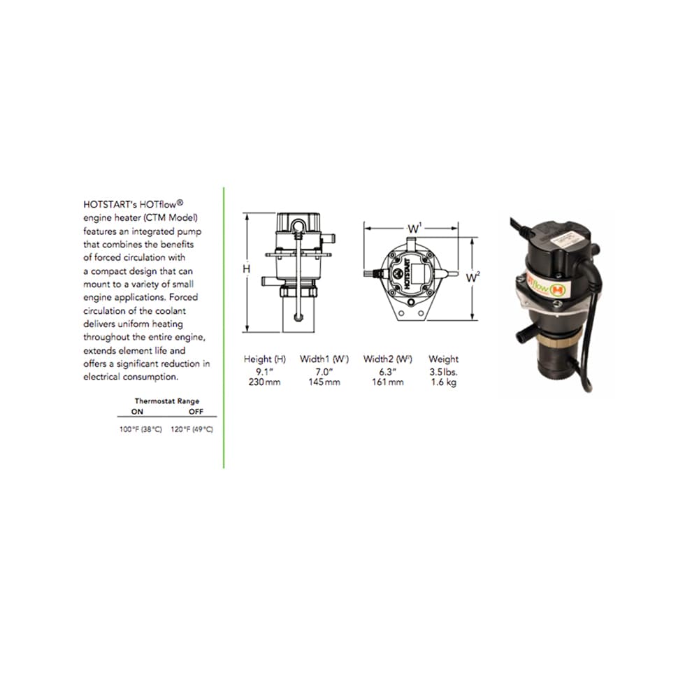 CTM10110-N00 | HOTflow Hotstart