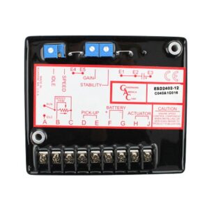 Gobernador de velocidad ESD2402 GAC para motores industriales