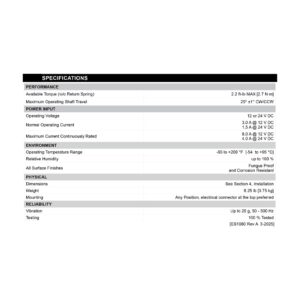 ADC225GS | Actuator