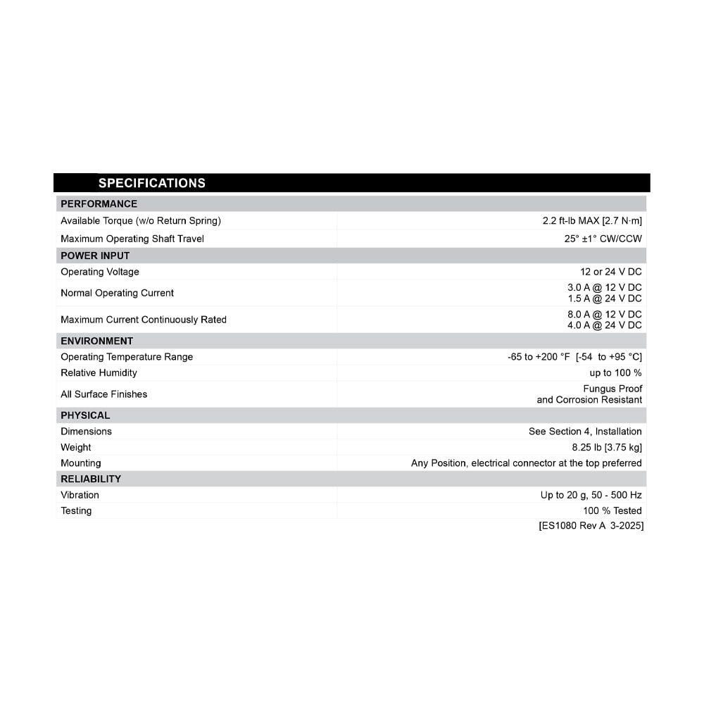 ADC225GS | Actuator