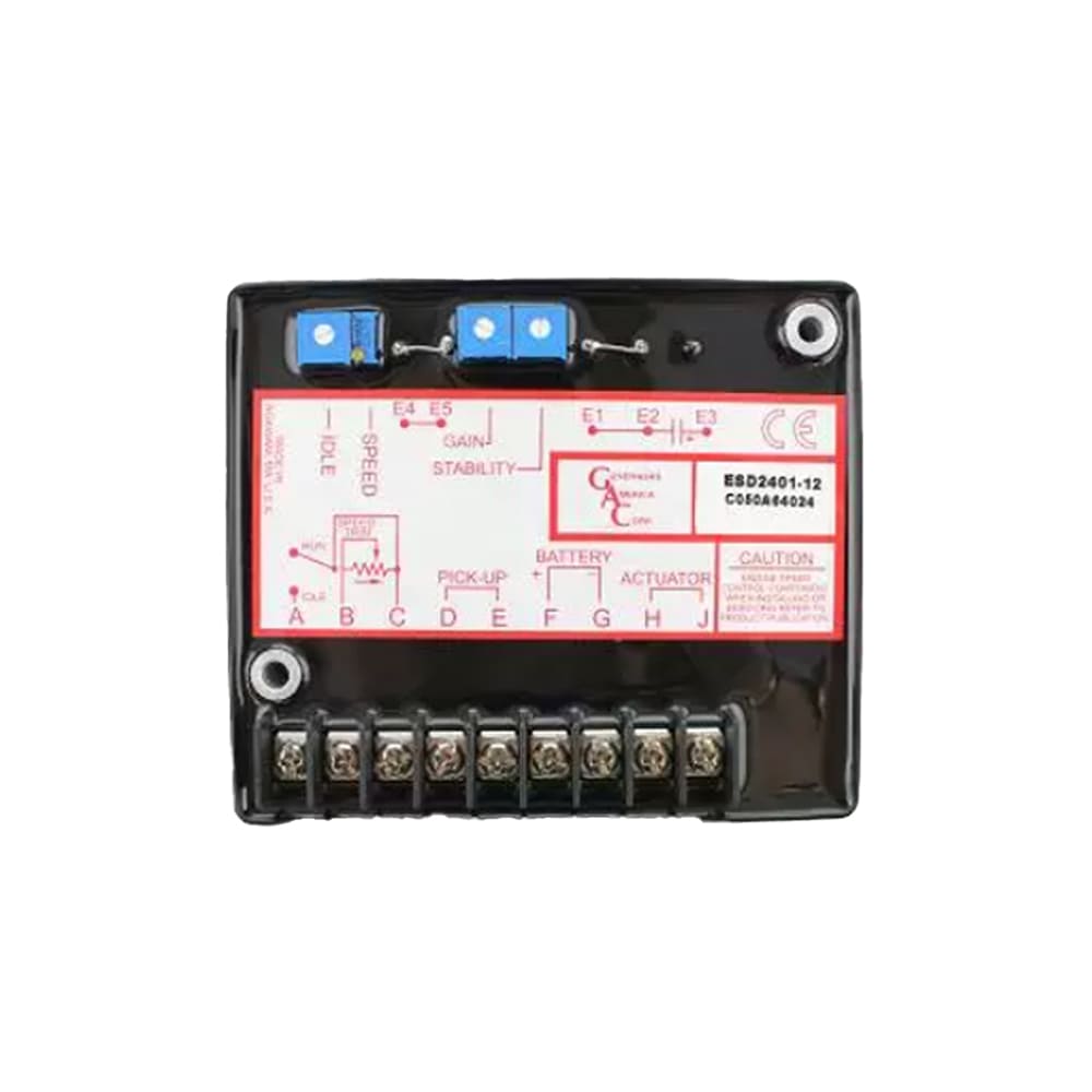Gobernador de velocidad ESD2401 GAC para motores industriales