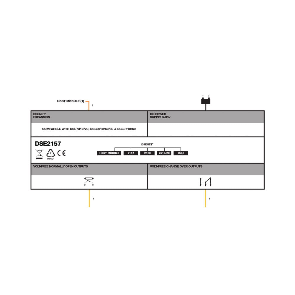 DSE2157 DSENet® Output Expansion Module