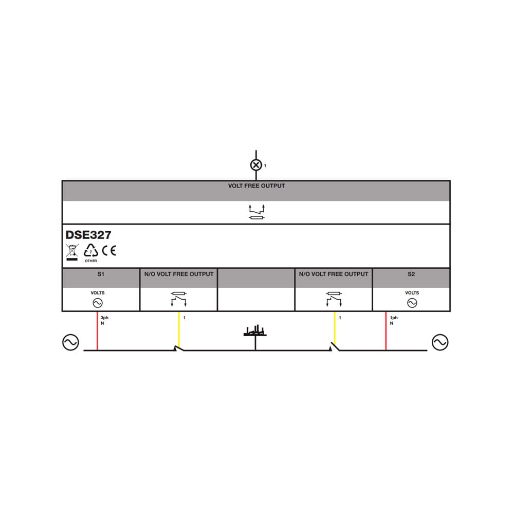 DSE327 Automatic Transfer Switch Controller