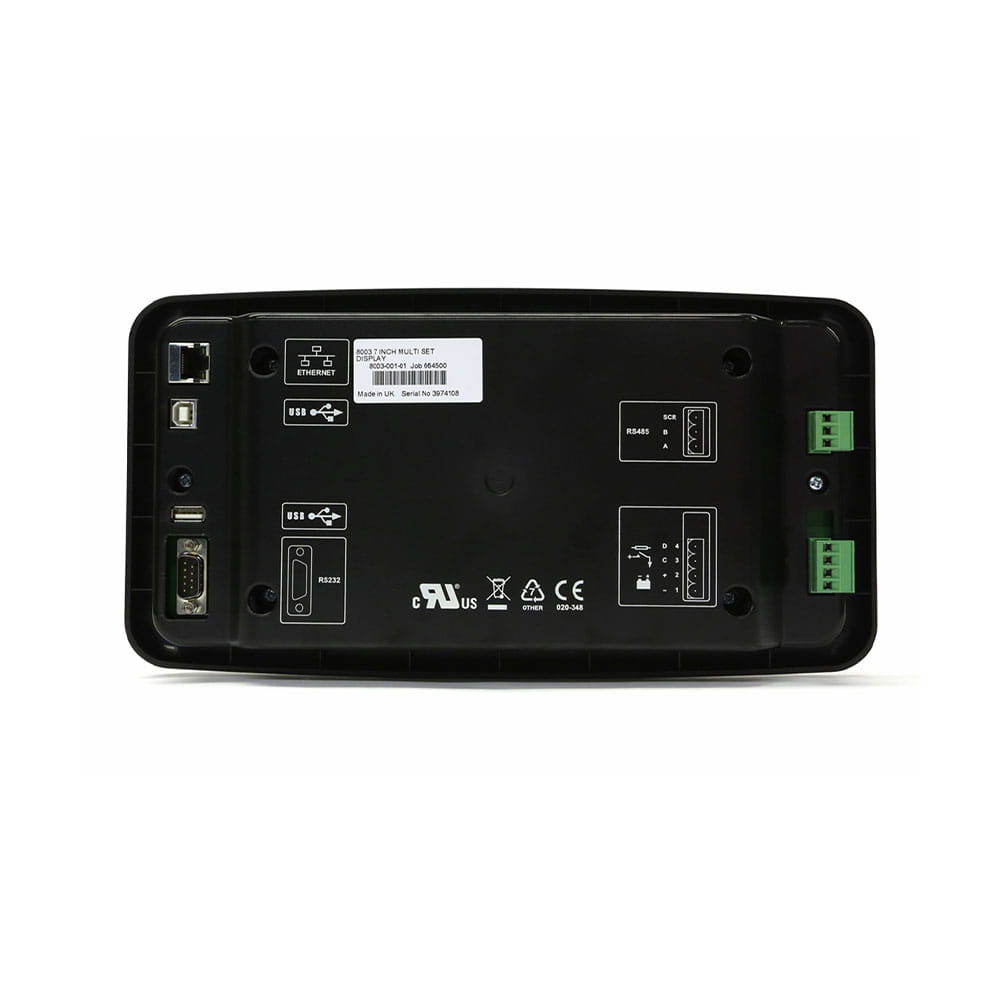 DSE8003 Graphical Colour Multi-Set Remote Overview Display