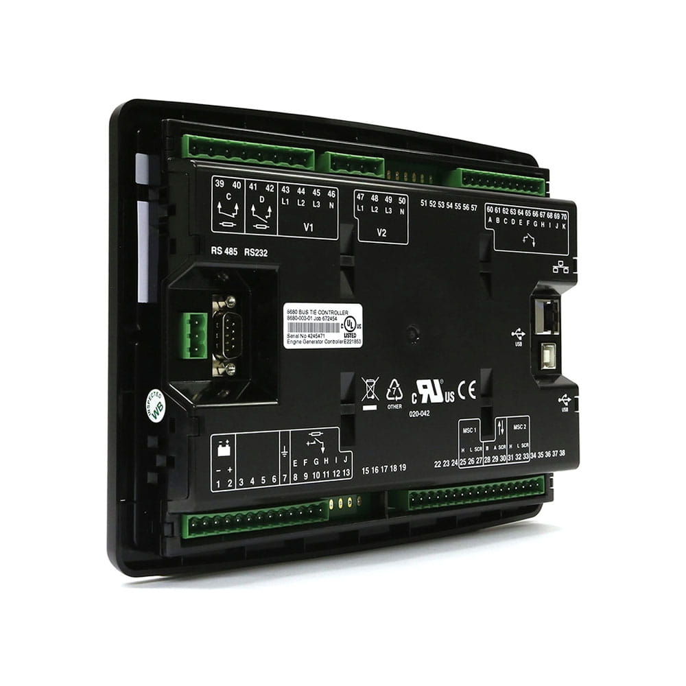 DSE8680 Synchronising Generator Bus Tie Control