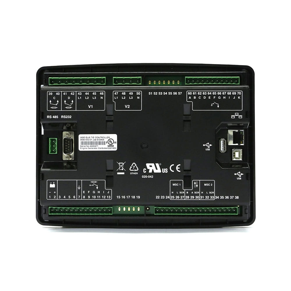 DSE8680 Synchronising Generator Bus Tie Control