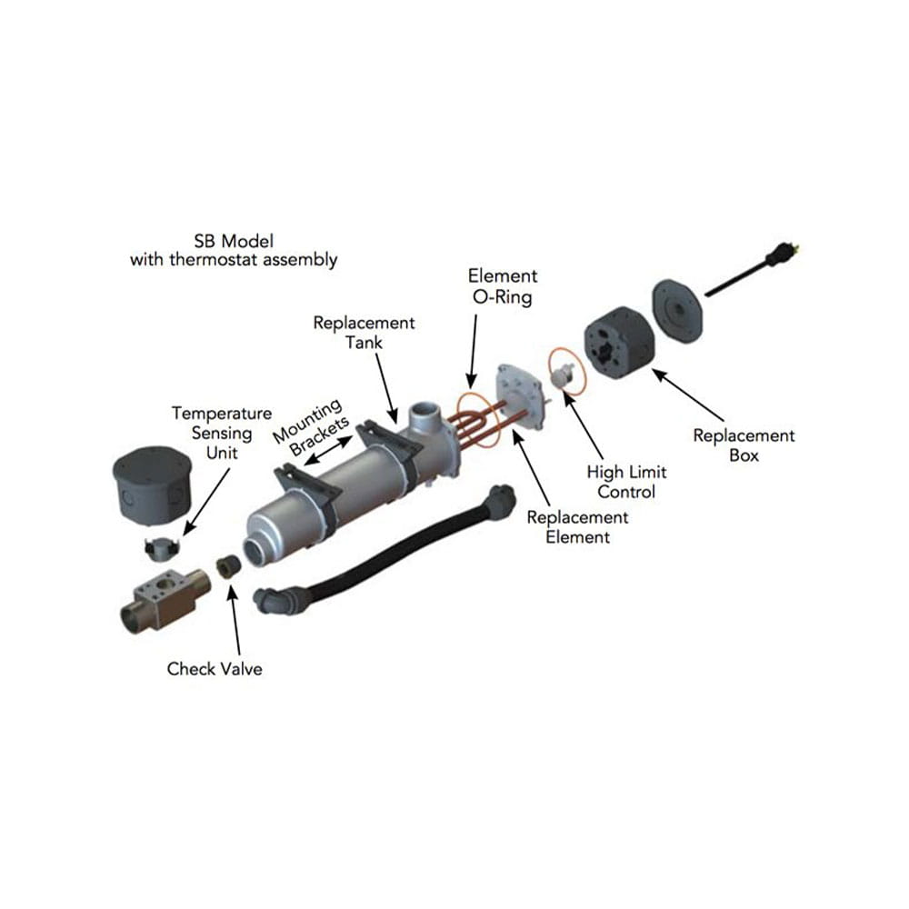 SB MODEL Calentador de Motor HOTSTART 1 1