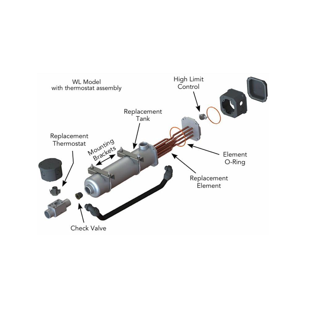 WL MODEL Calentador de Motor HOTSTART 1