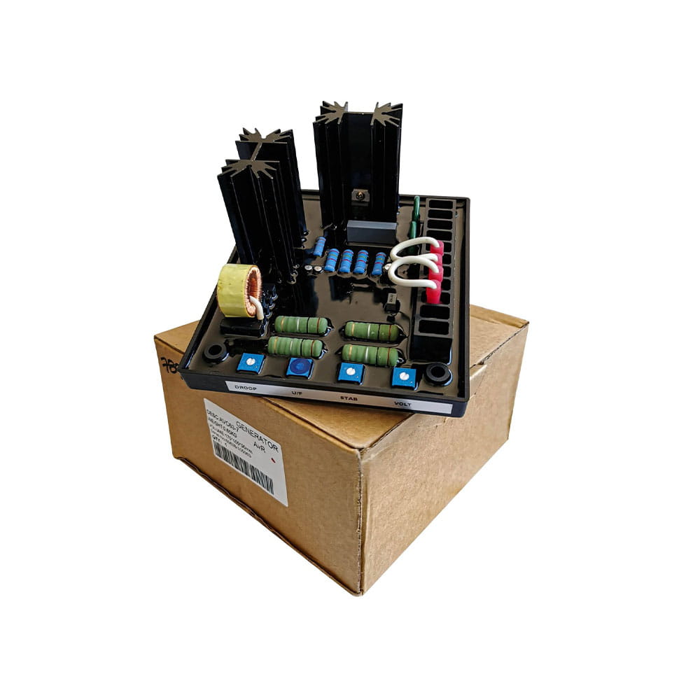 Regulador de voltaje AVR AVC637G para generadores industriales