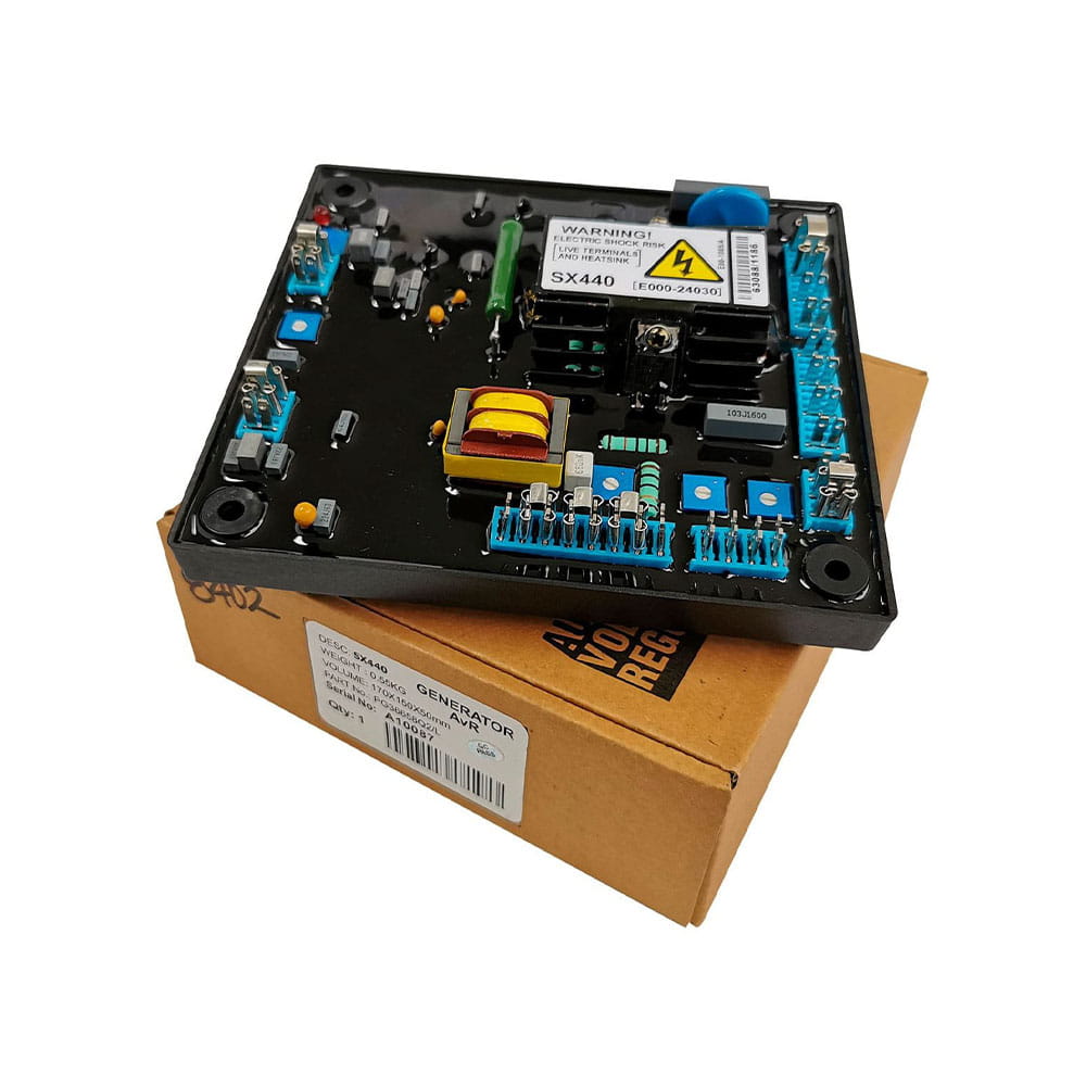 Regulador de voltaje AVR Sx440G para generadores industriales