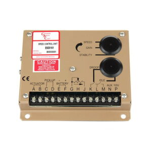 Gobernador de velocidad ESD5100S GAC para motores industriales