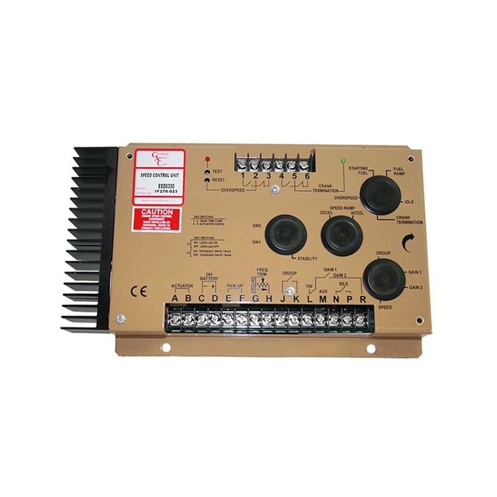 Gobernador de velocidad ESD5330 GAC para motores industriales