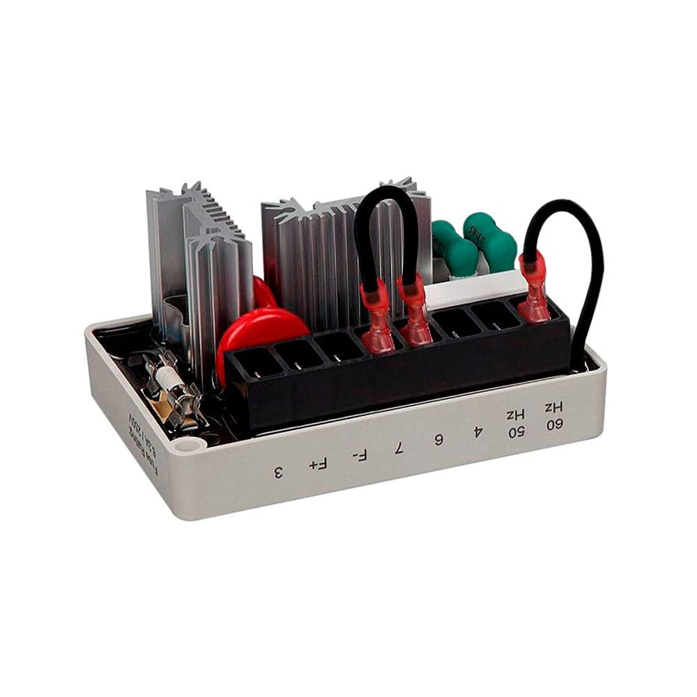 Regulador de voltaje AVR SS350 para generadores industriales