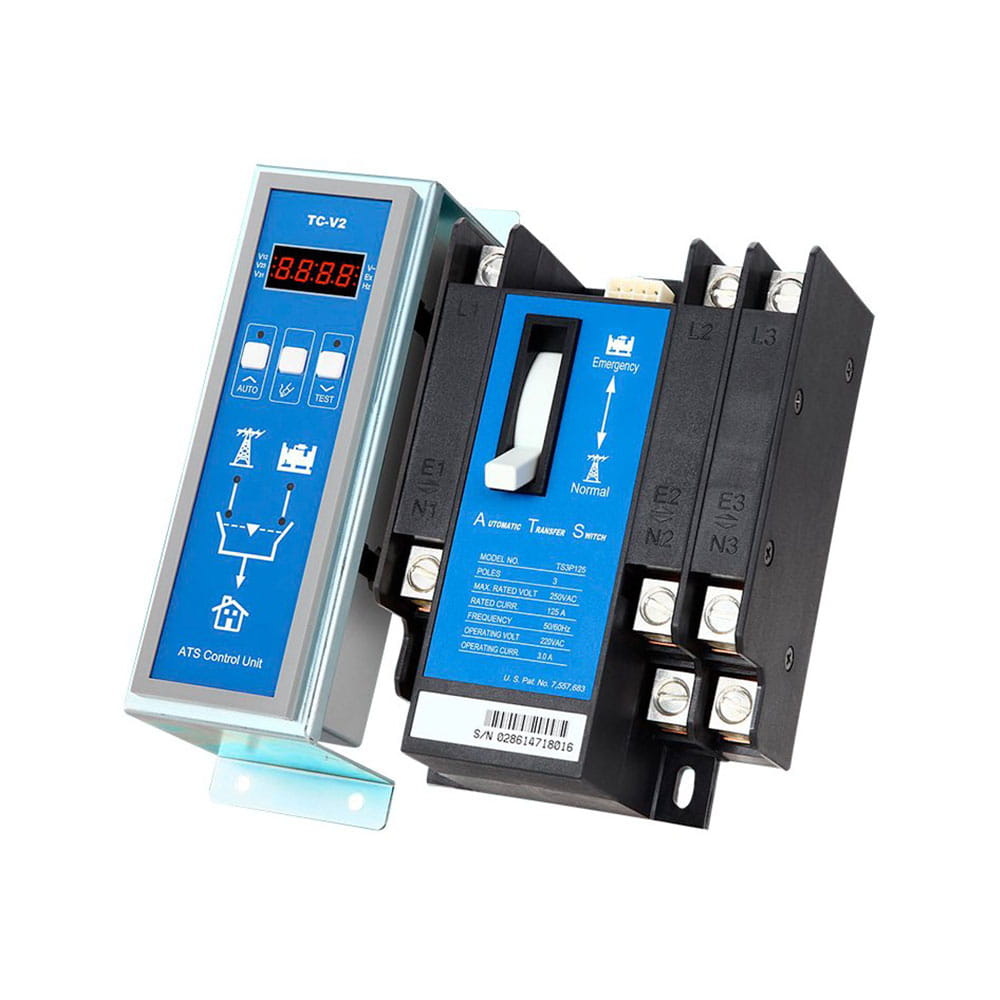 Interruptor de transferencia automática TCS3P125-22 Mcpherson