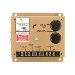 Gobernador de velocidad ESD2110 GAC para motores industriales