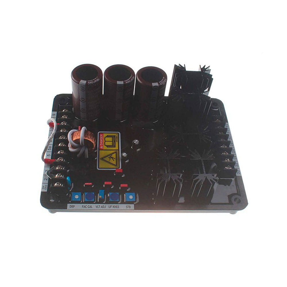 Regulador de voltaje AVR VR6 para generadores industriales