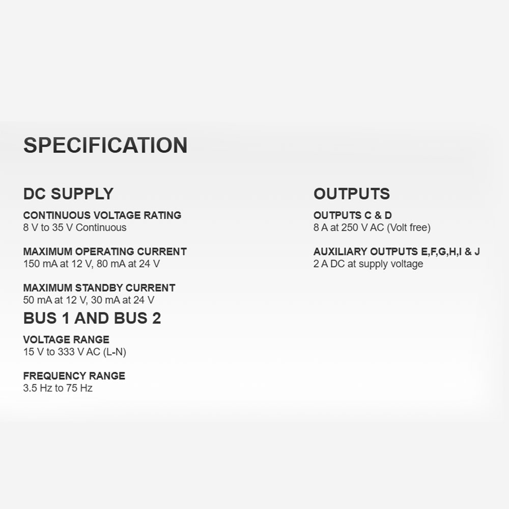 DSE8680 | Módulo de Control de Sincronización y Acople de Barra de Generadores - Imagen 7
