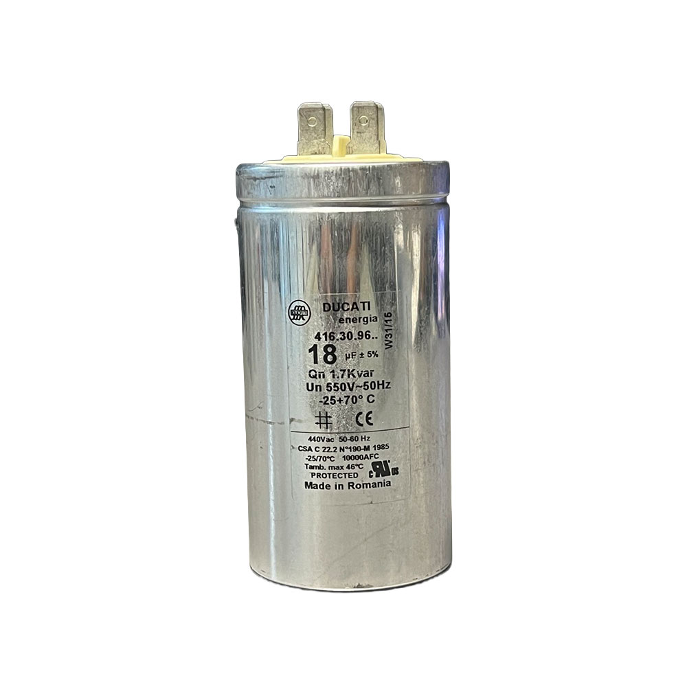 Mecc Alte | Capacitor Ducati Energia 18µF | P/N 416.30.96.80 | 9910303098