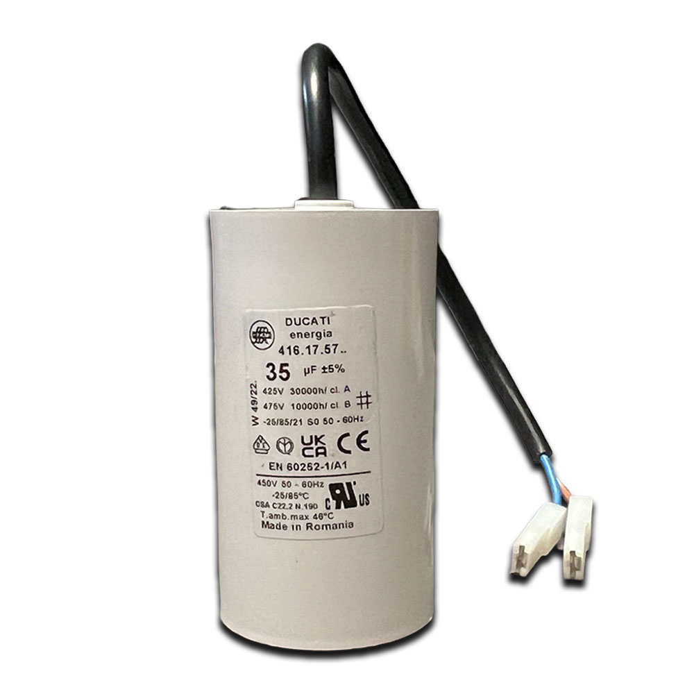 Mecc Alte | Capacitor de Marcha Ducati Energia 35µF | P/N 416.17.57.LB | Listado UL | 9910303126 - Imagen 3