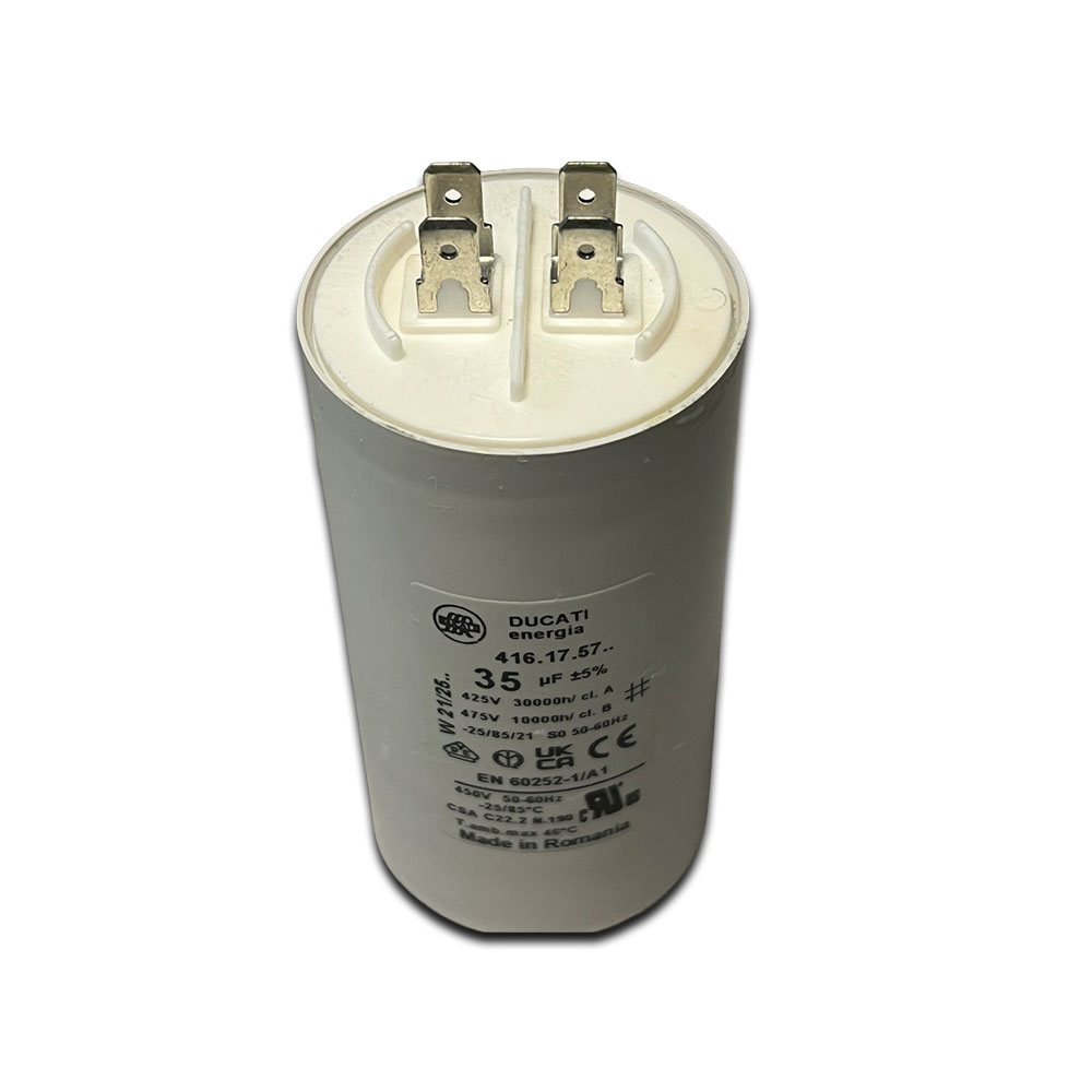 Mecc Alte | Capacitor de Marcha Ducati Energia 35µF | P/N 416.17.57.EA | Listado UL | 9910303133 - Imagen 2