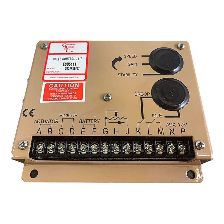 ESD5111 Series MultiV DC • Standard Unit Analog Speed Controls