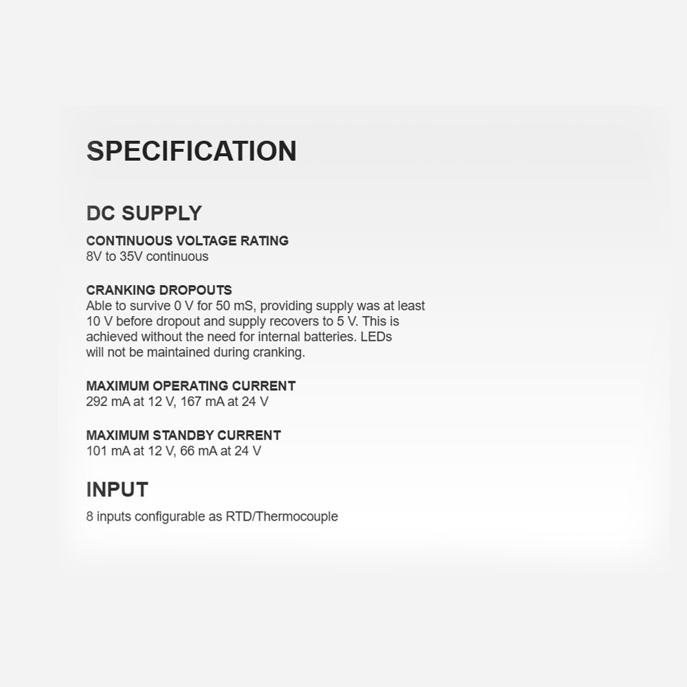 DSE2133 | RTD/Thermocouple Input Expansion Module - Image 7