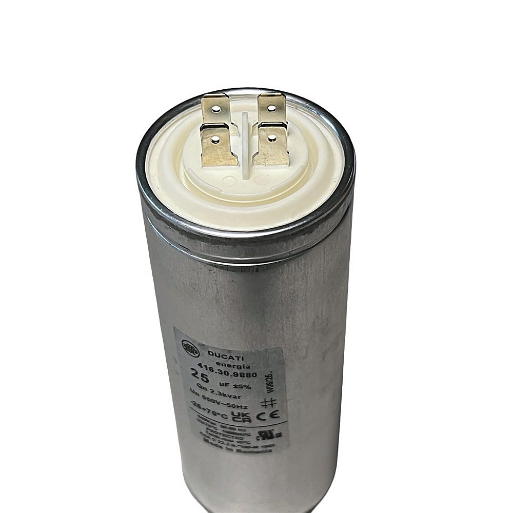 Mecc Alte | Ducati Energia 25µF Capacitor | P/N 416.30.98.80 | 9910303116 - Image 3